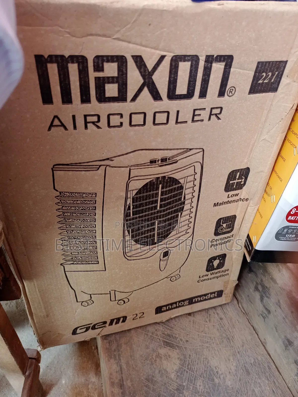 Powerful Maxon 22ltrs Aircooler