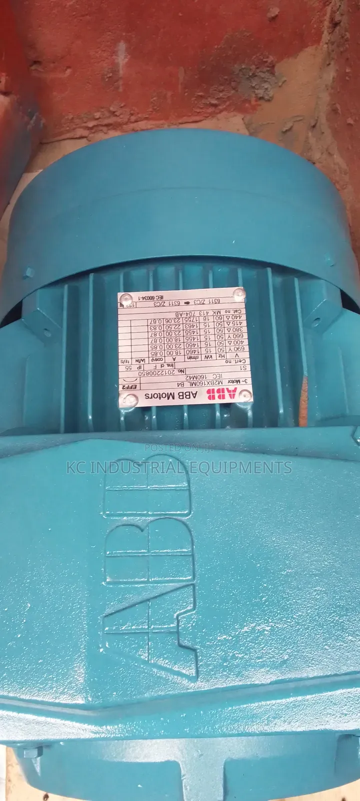 Abb Electric Motor 15kw 4pole