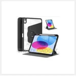 Flip Cover 360°Rotating Transparent Hard Case for iPad 10.9