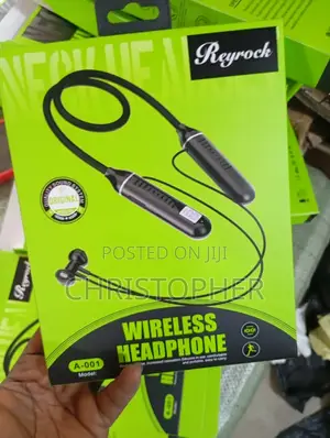 Photo - Reyrock Quality Sound Wireless Bluetooth Neck Band Headset