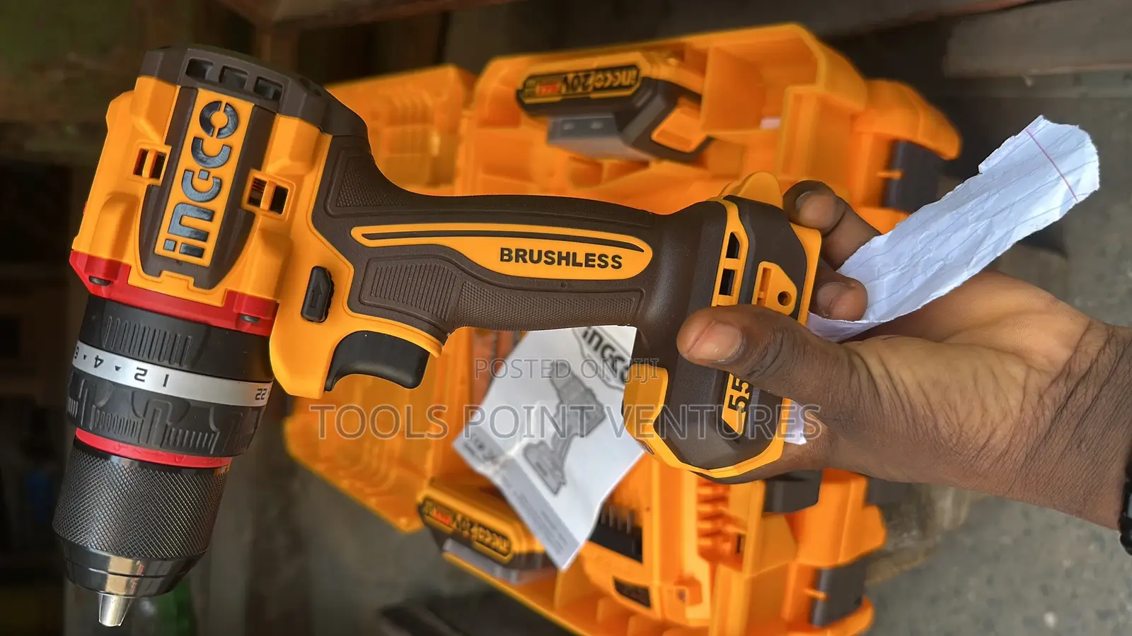 Cordless Impact Drill/Screwing Machine