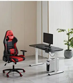 Gaming Chair With Footrest