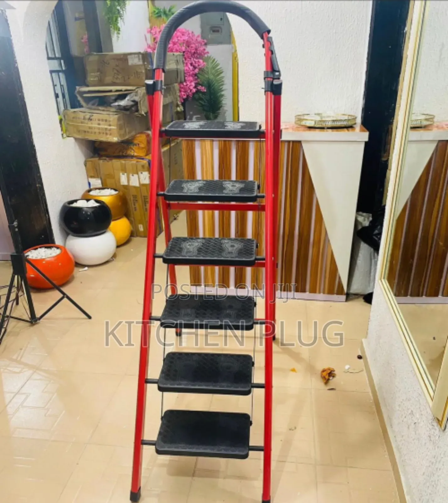 Durable 6 Step Multipurpose Ladder for Home Office