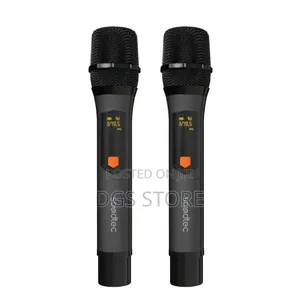 Porodo Soundtec Duo Mic Aluminum Rechargeable Wireless Micro