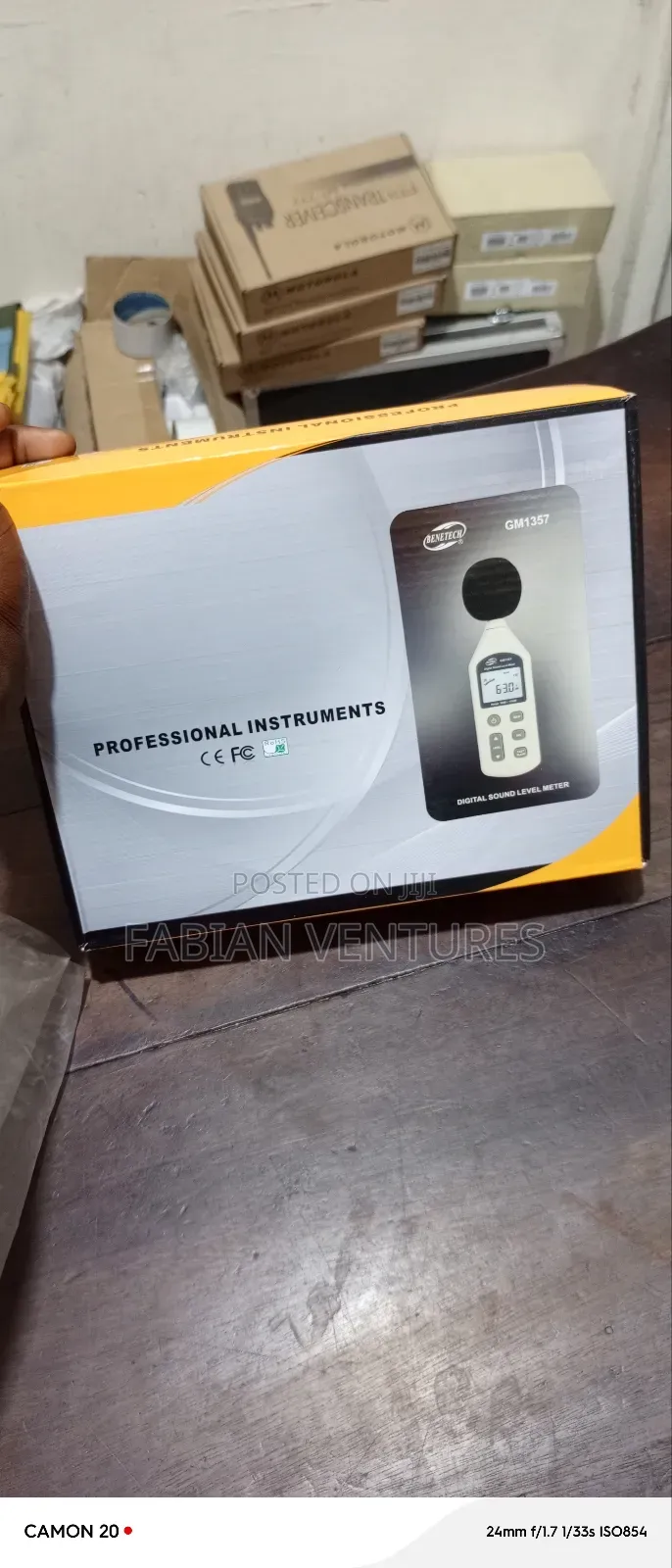Gm1357 Handy Digital Sound Level Meter Noise Meter