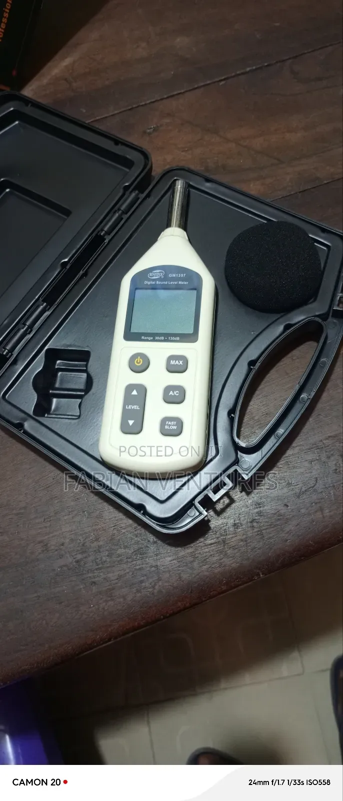 Gm1357 Handy Digital Sound Level Meter Noise Meter