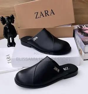 Zara Luxury Quality Leather Half Shoes