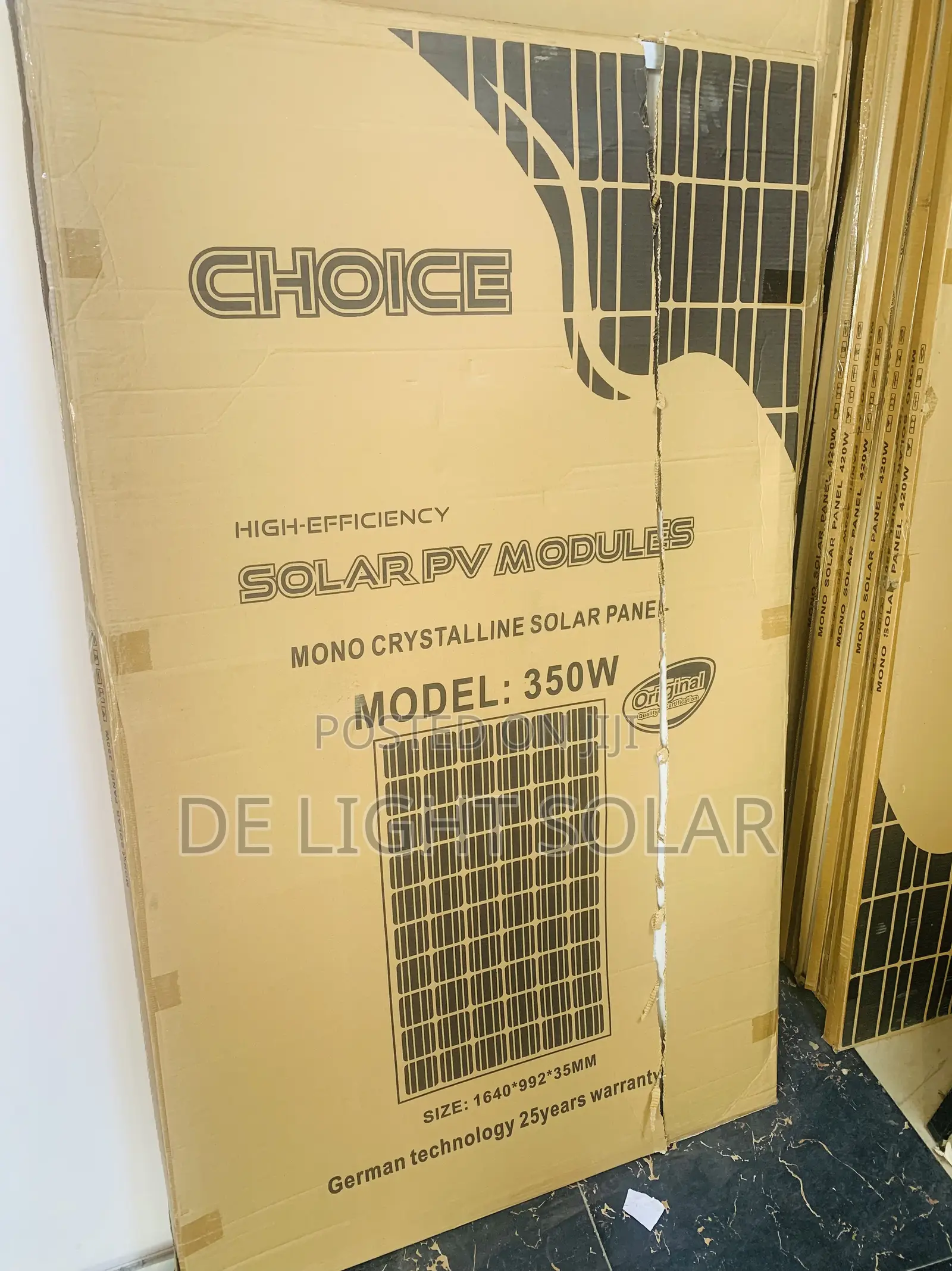 350w Choice Solar Panel Available
