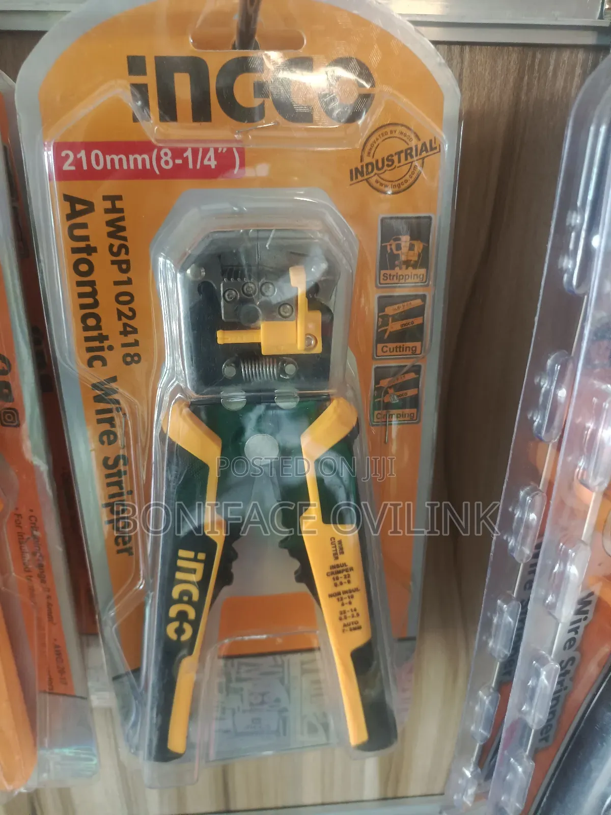 Automatic Wire Stripper Ingco 210mm