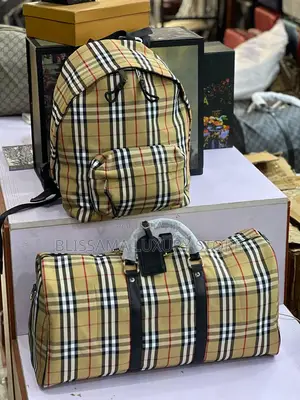 Photo - Burberry Bagpack/Duffle Bag(Can Be Sold Separately.N95k Each