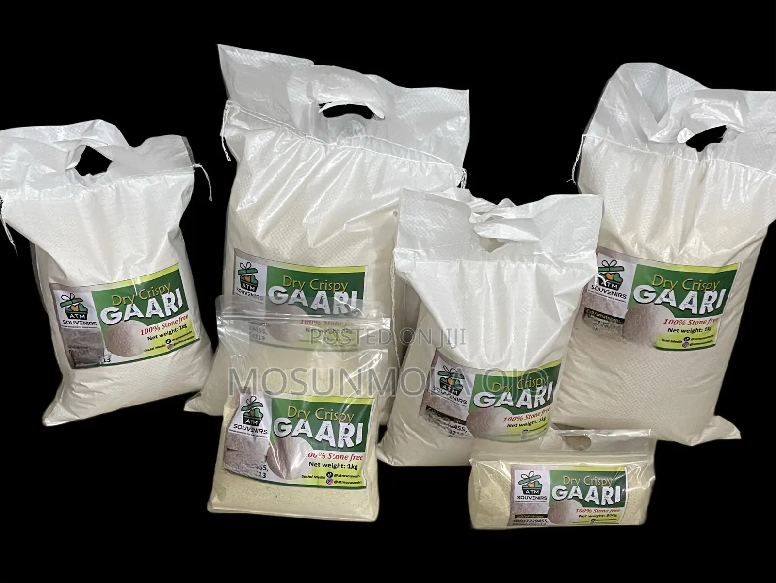 1kg Dry Crispy Ijebu Garri