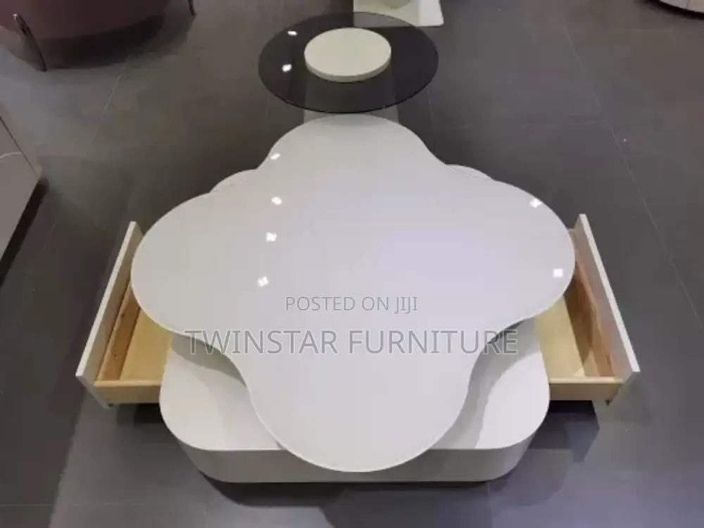 New Modern Luxury Centre Table With Side Stool