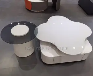 New Modern Luxury Centre Table With Side Stool