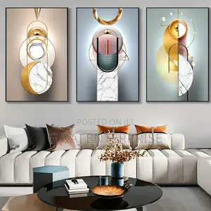 3sets Luxury Wall Art Frames For Elegant Homes In Nigeria