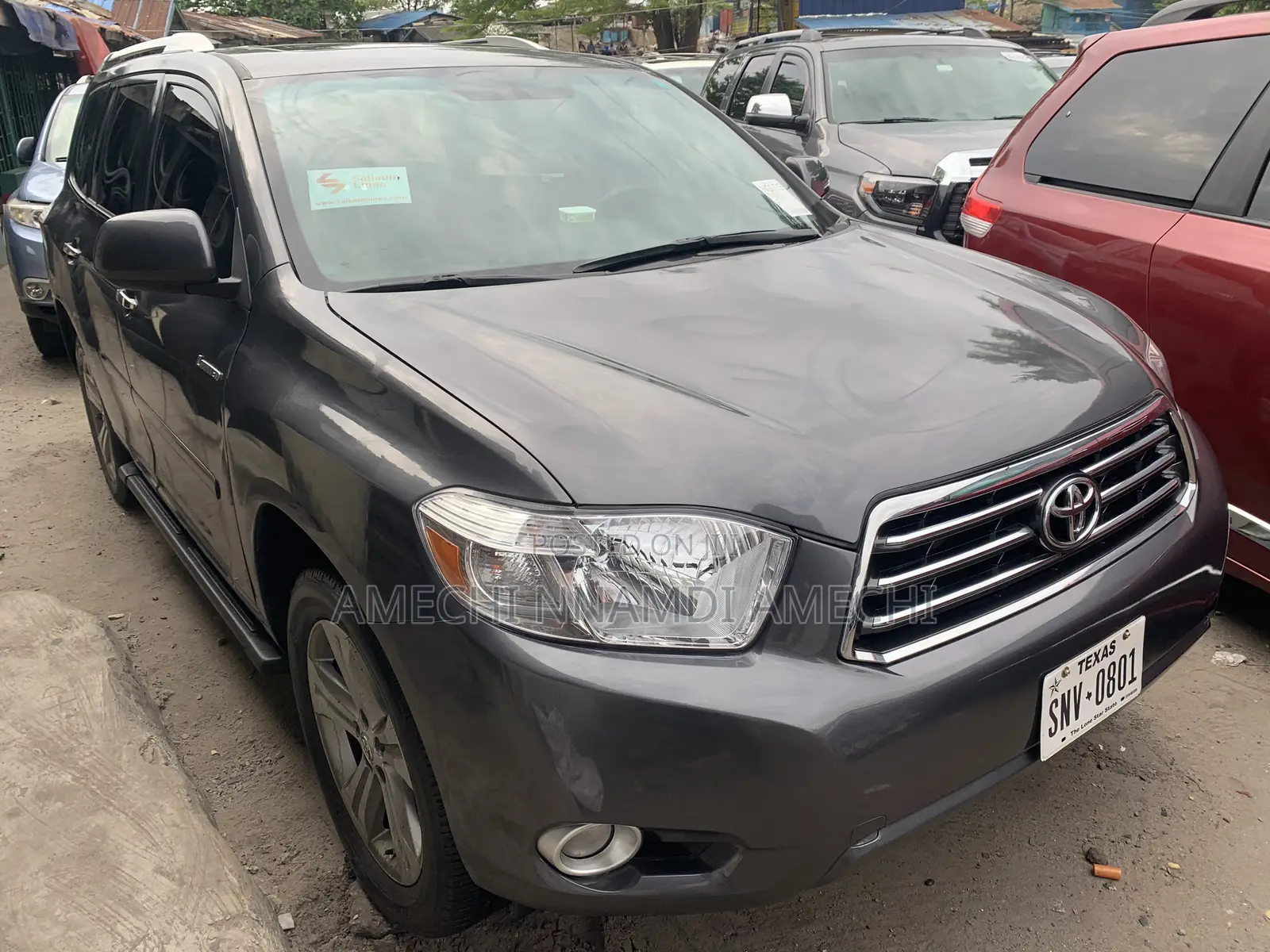 Toyota Highlander 2010 Gray