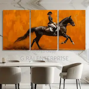 Affordable 3sets Horse Canvas Wall Printed Art Luxury