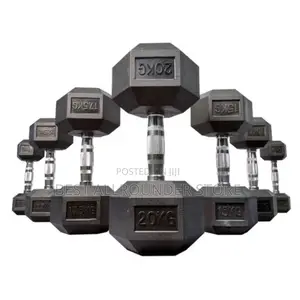 Brand New 20kg Hexagon Dumbbell