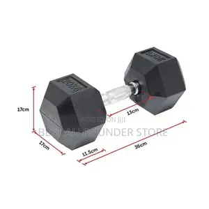 Brand New 20kg Hexagon Dumbbell