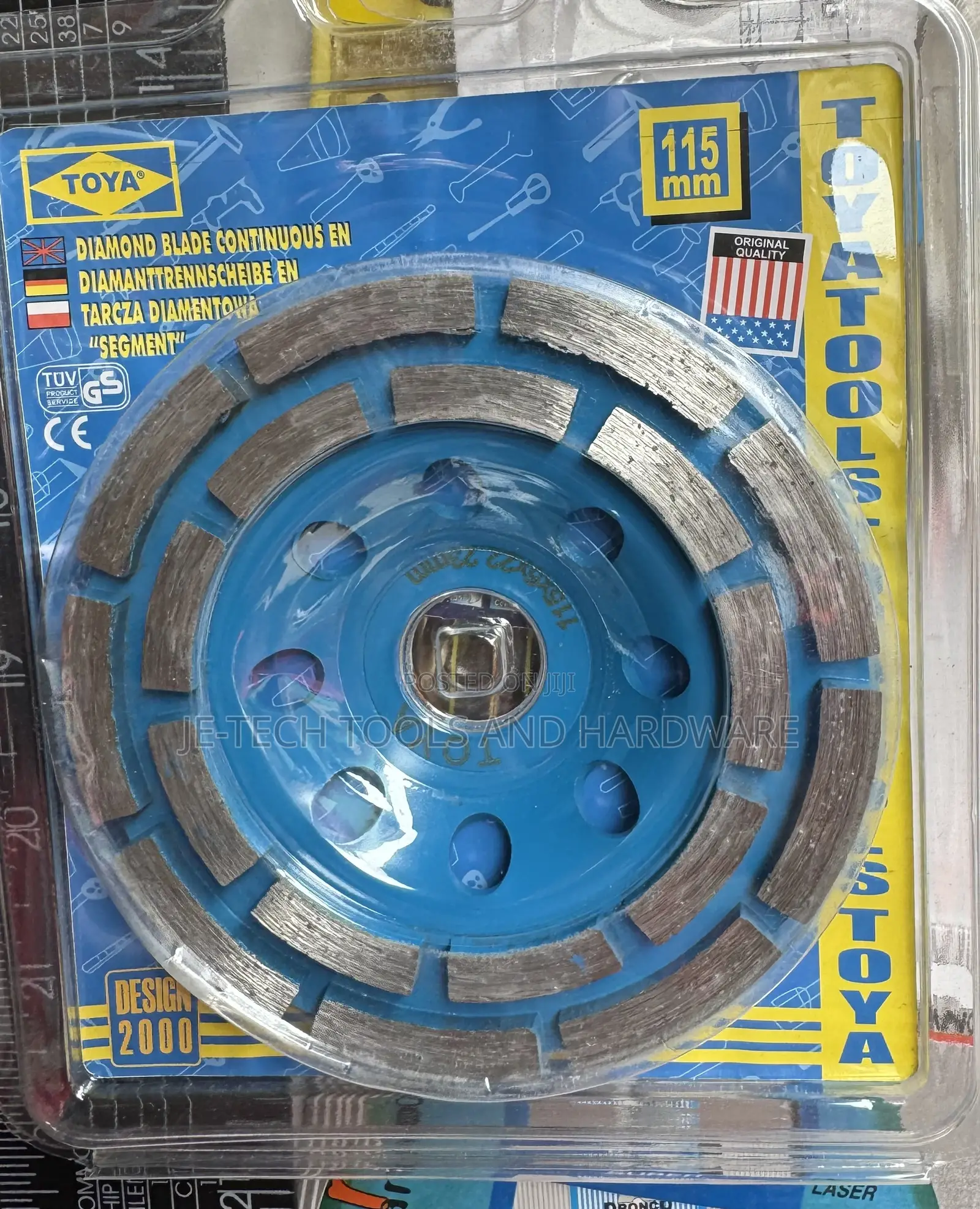 Cup Grinding Wheel Double Row 115mm