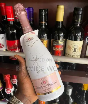 Veuve Du Vernay Ice Rose Sparkling Wine - 75cl X 12 Bottles