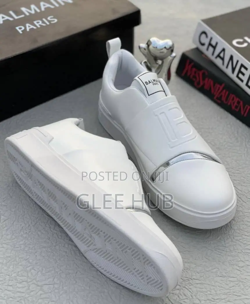 Balmain All-white Shoes