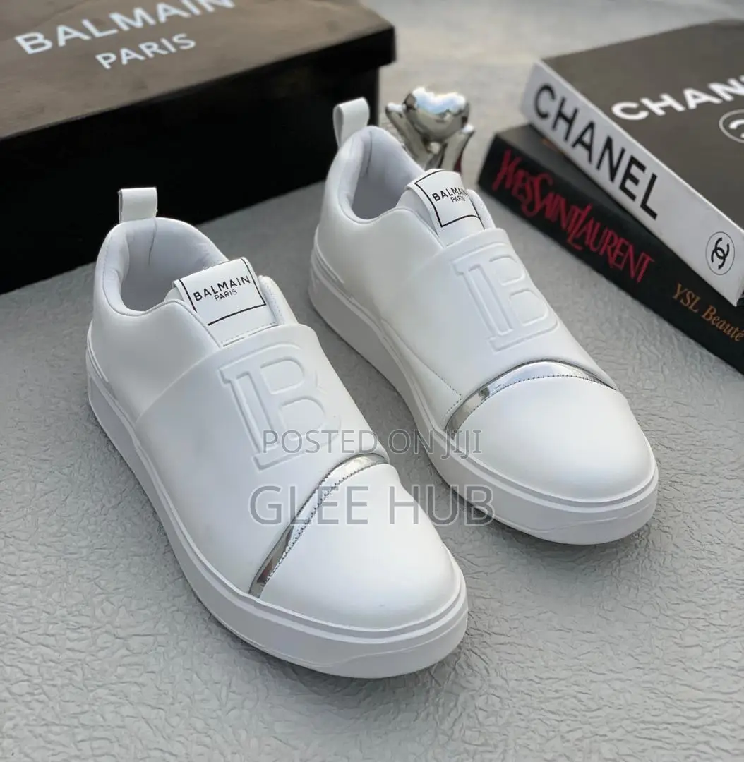 Balmain All-white Shoes