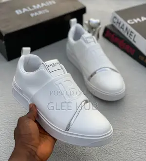 Balmain All-white Shoes