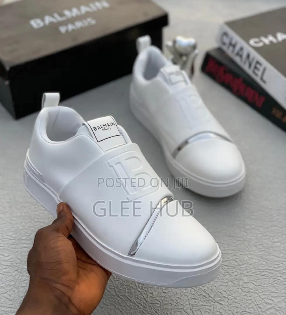 Balmain All-white Shoes