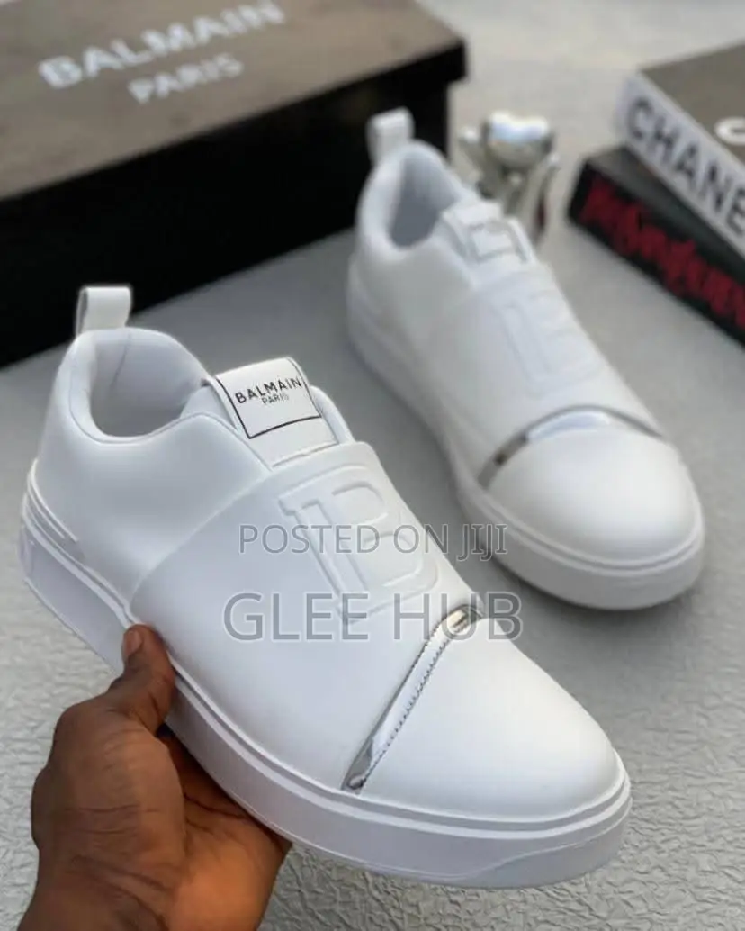 Balmain All-white Shoes