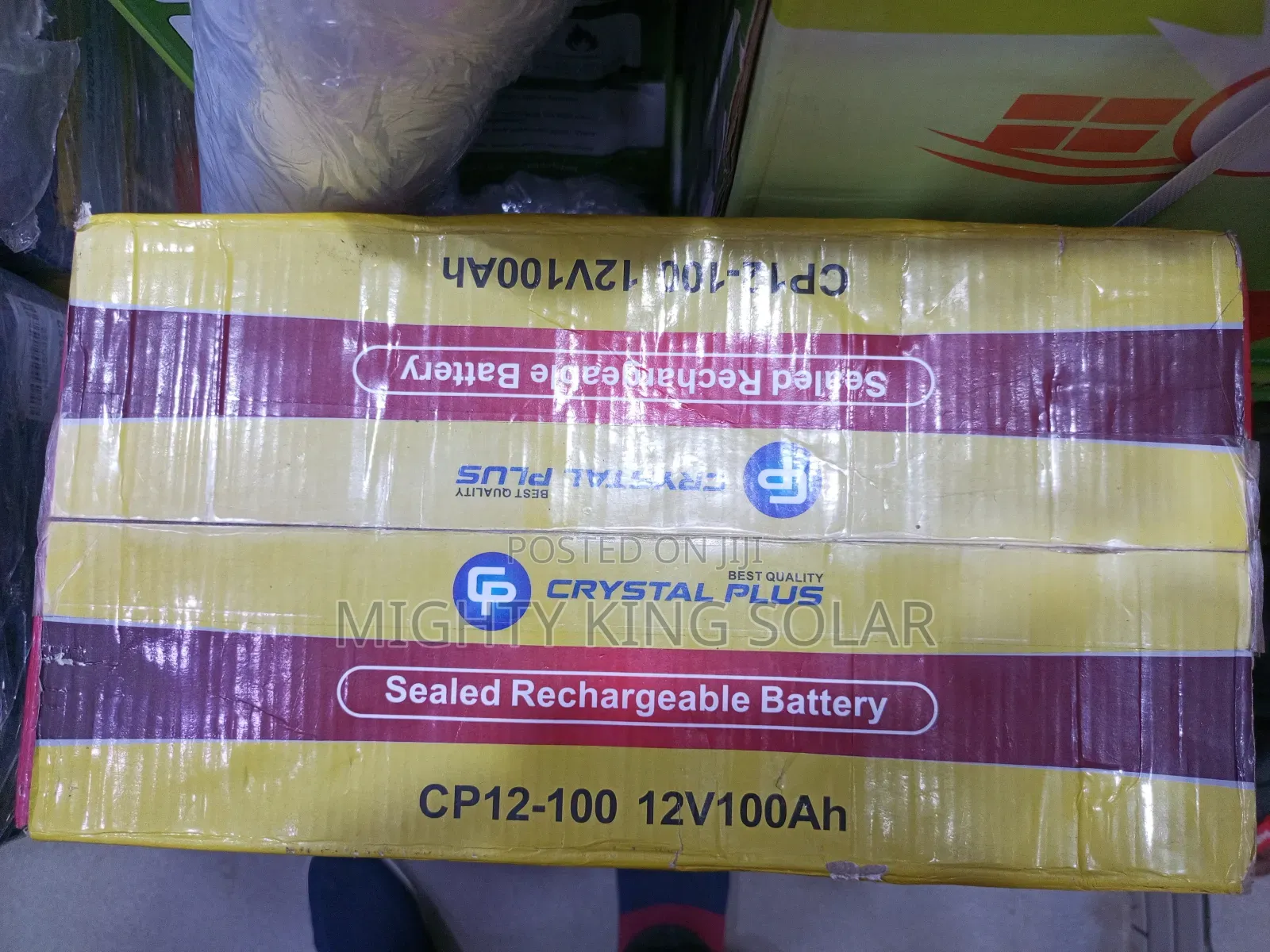 This Is Crystal Plus 100ah Battery