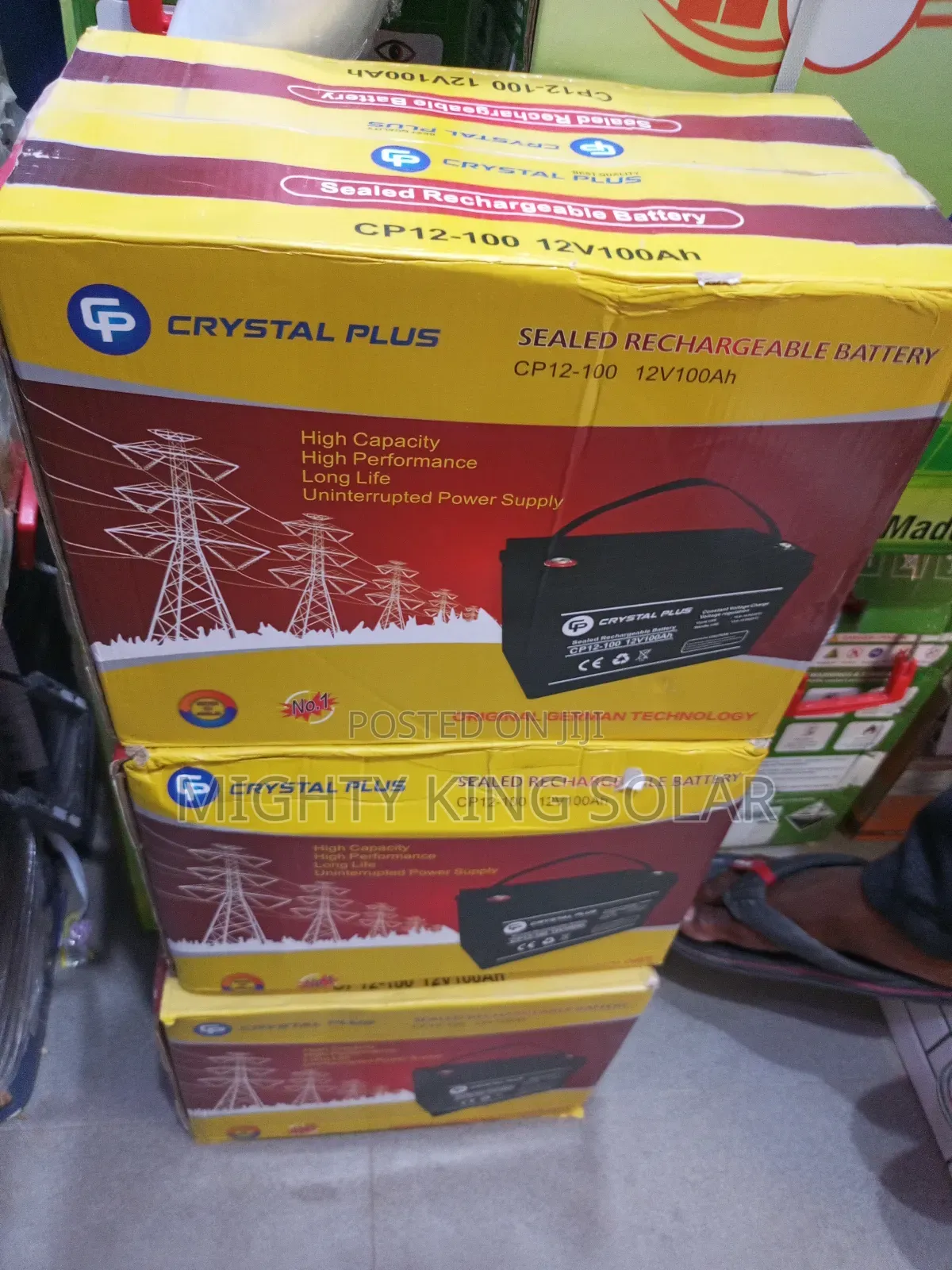 This Is Crystal Plus 100ah Battery