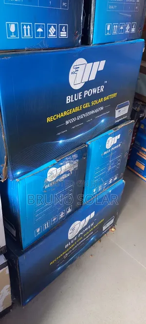 220ah 12v Rechargeable Gel Blue Power Deep Cycle Battery