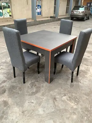 4 Seater Grey Dining Set