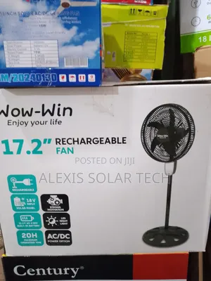 17.2inches Wow Win Rechargeable Fan