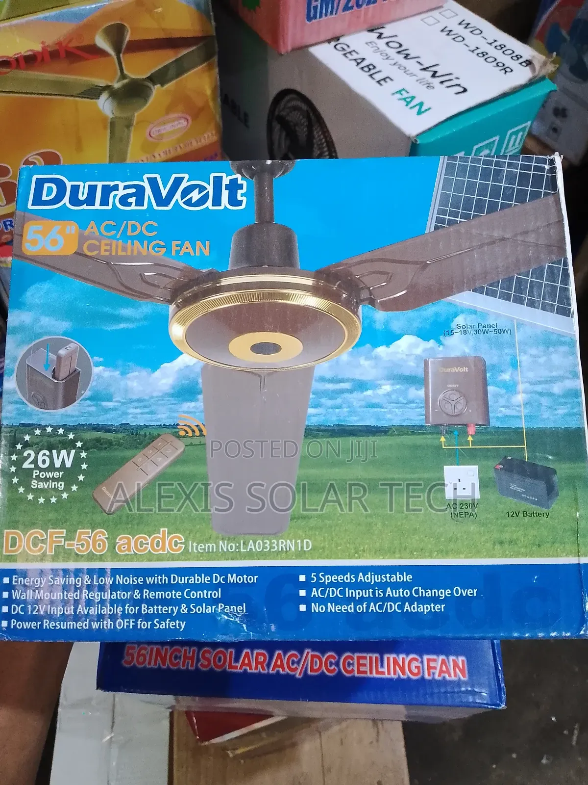 Ac/Dc Duravolts Ceiling Fan