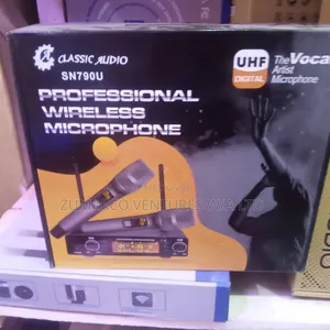 Professional Wireless Microphone With Frequency Variation