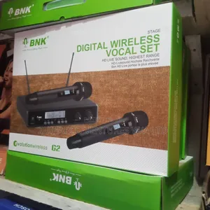 Professional Wireless Mics With Frequency Change