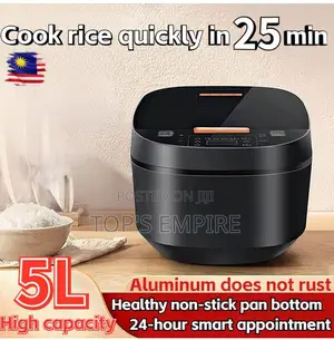 Non-Stick 5l Large Capacity Digital Pressure Cooker