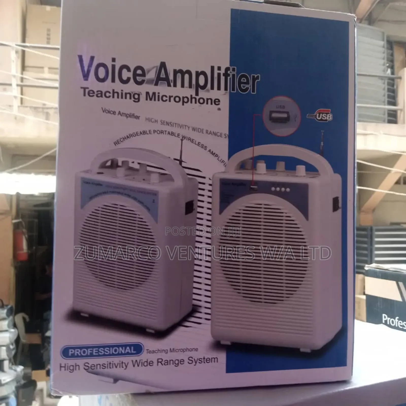 Voice Amplifier. Teaching Microphone