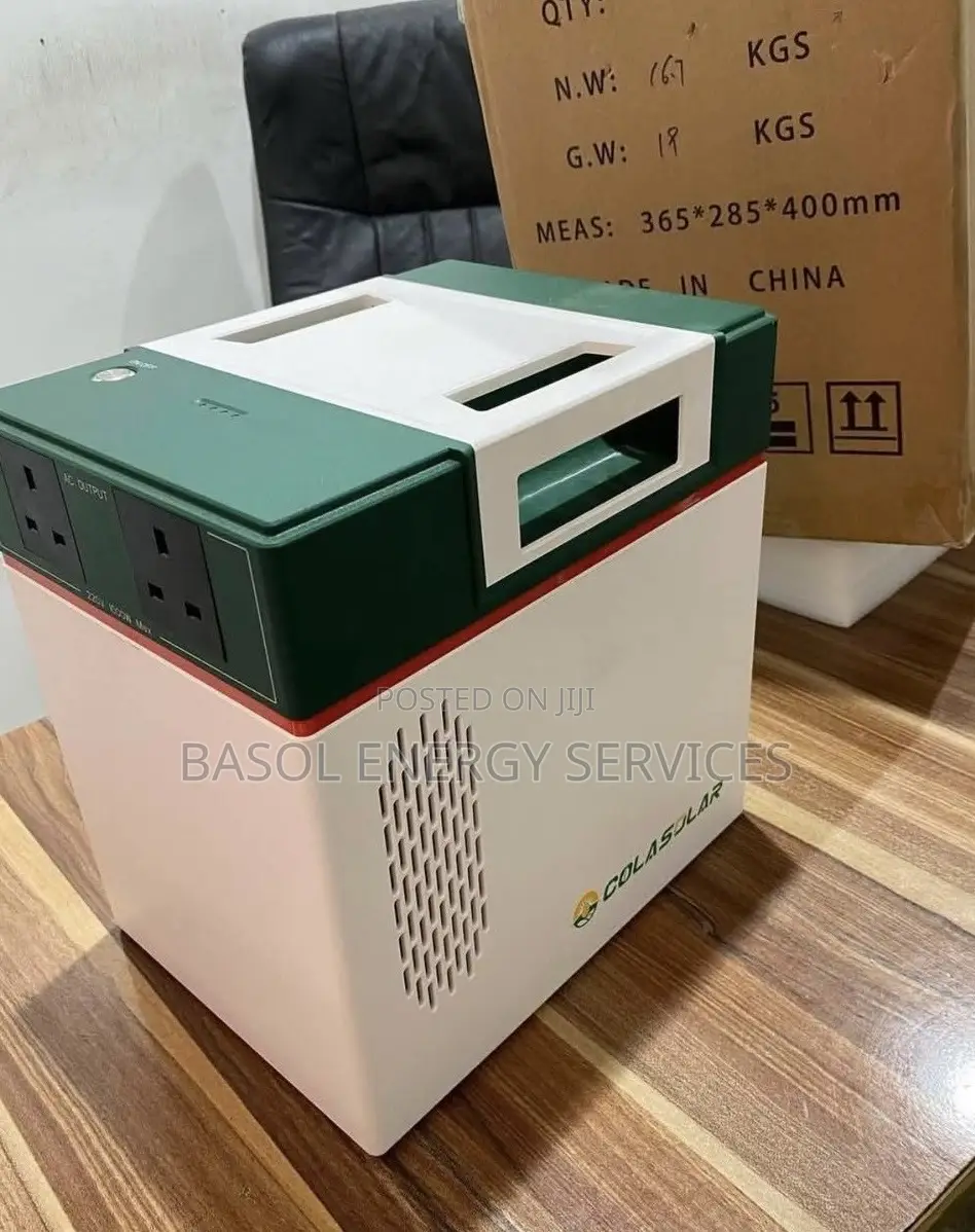1000w/2000wh Cola Solar Generator