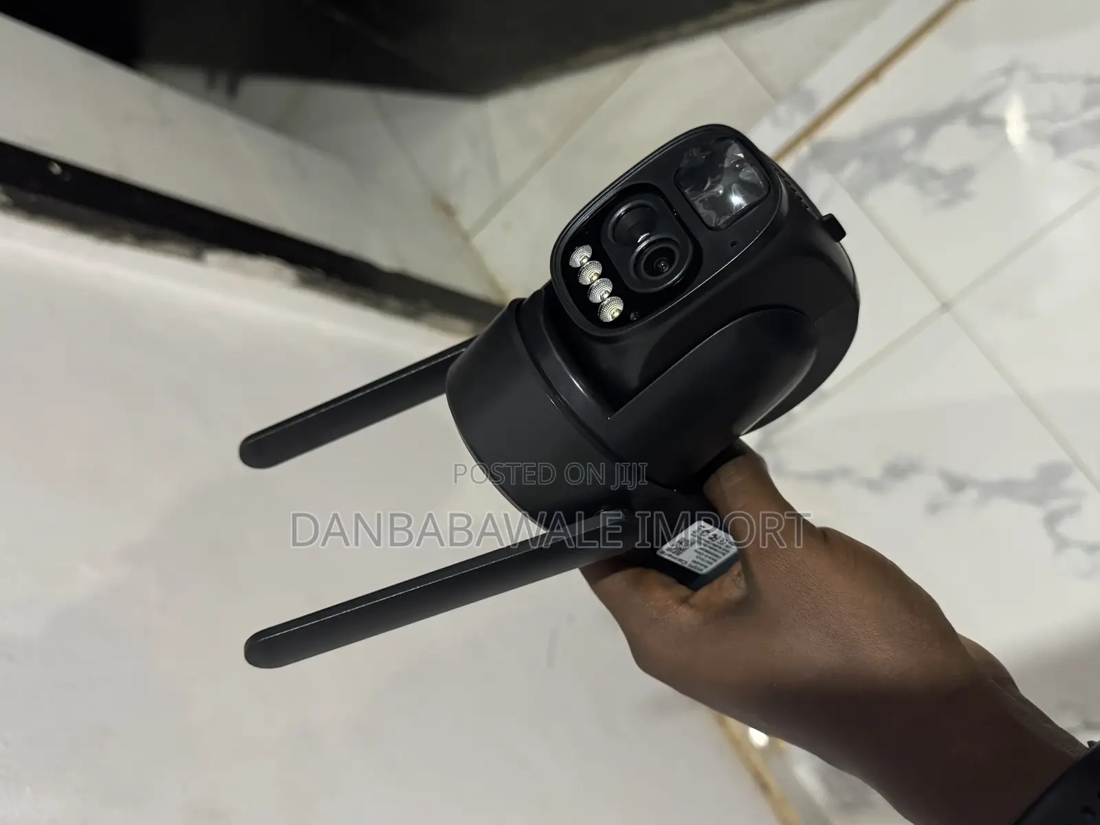 Okam Double Lens With 10x Optical Zoom Solar Cctv Camera