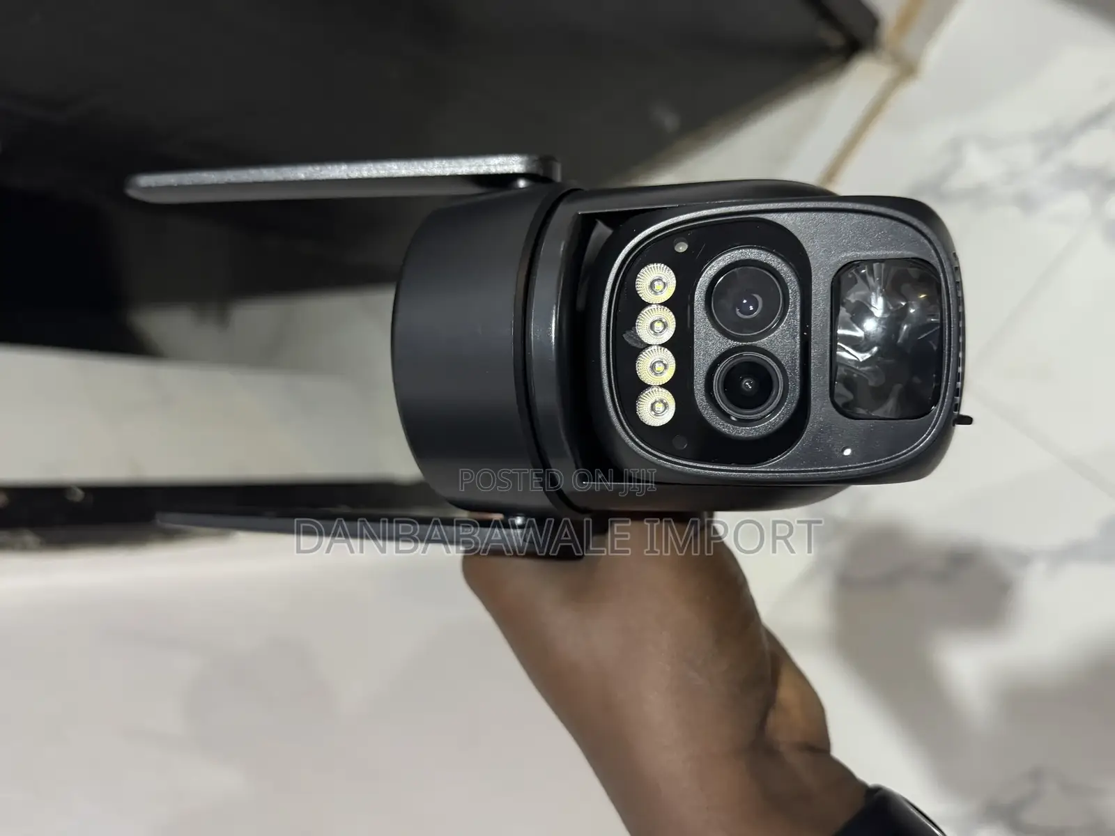 Okam Double Lens With 10x Optical Zoom Solar Cctv Camera