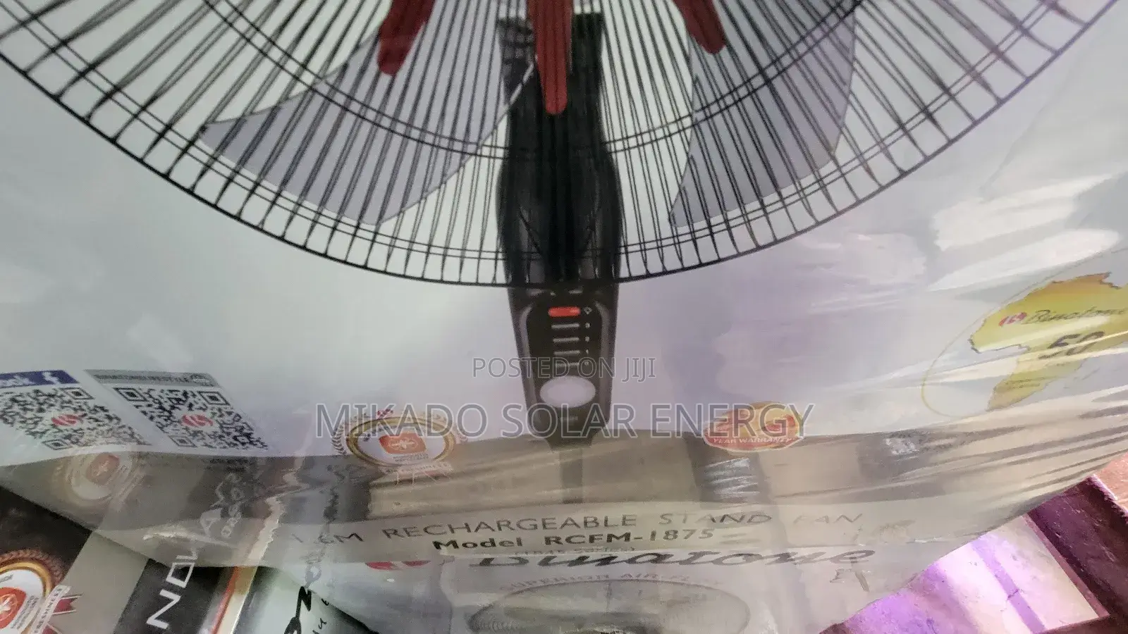18" Rechargeable Binatone Nice Cooling Fan