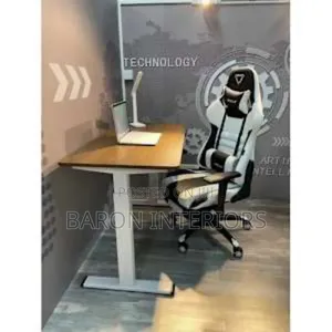 Home Office Gaming Chair and Electric Adjustable Table 1.2m