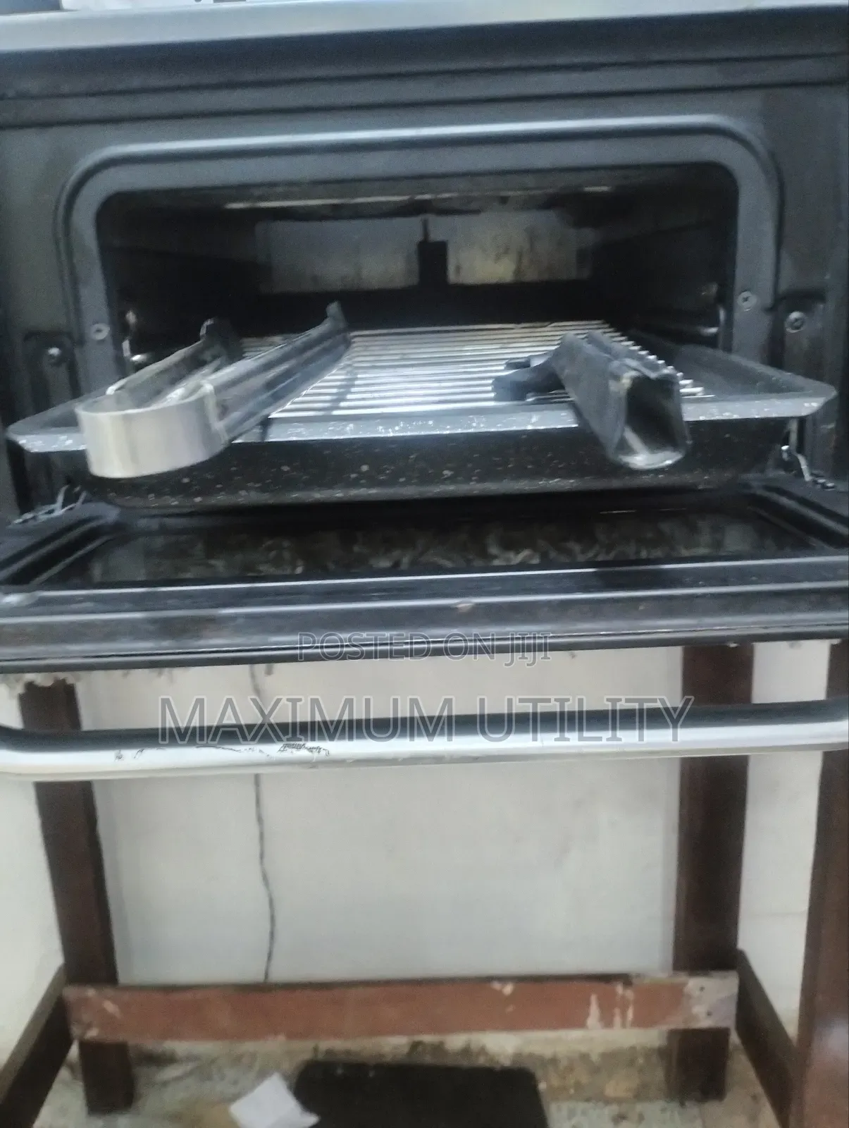 Magic Automatic Glass Top 3 Burners Gascooker Wit Ovenngrill