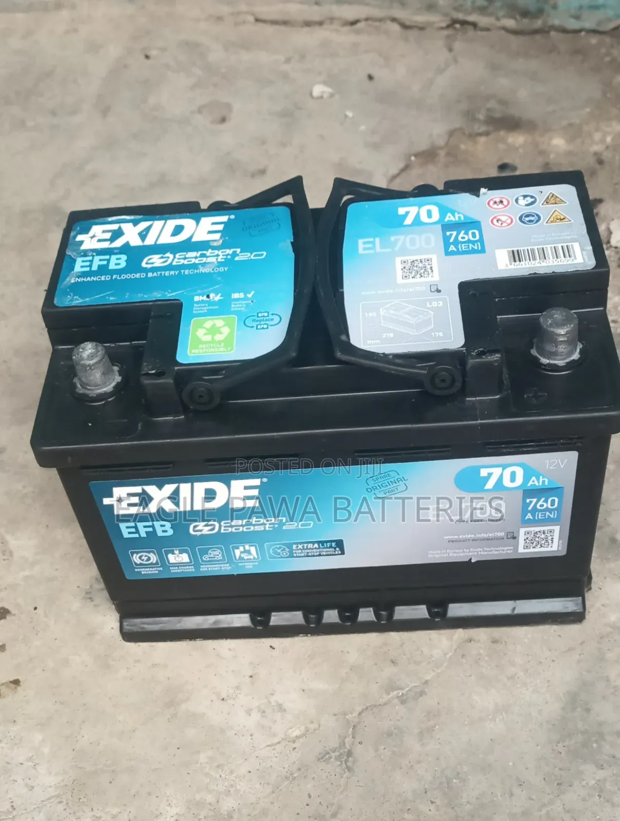 Exide 75ah