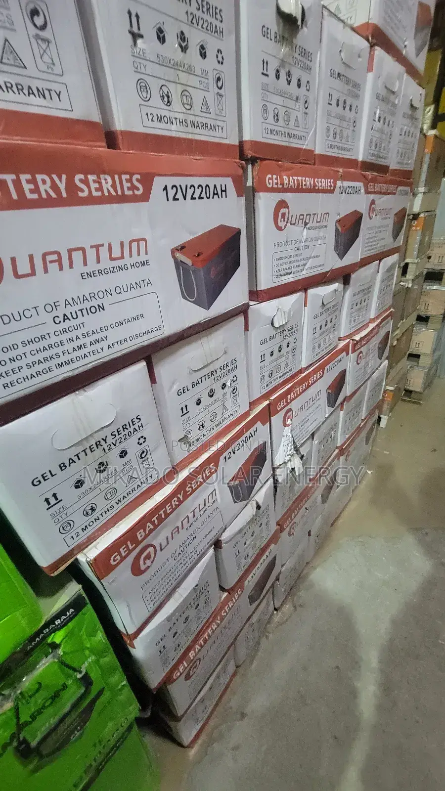 220ah Quantum Dry Cell Battery