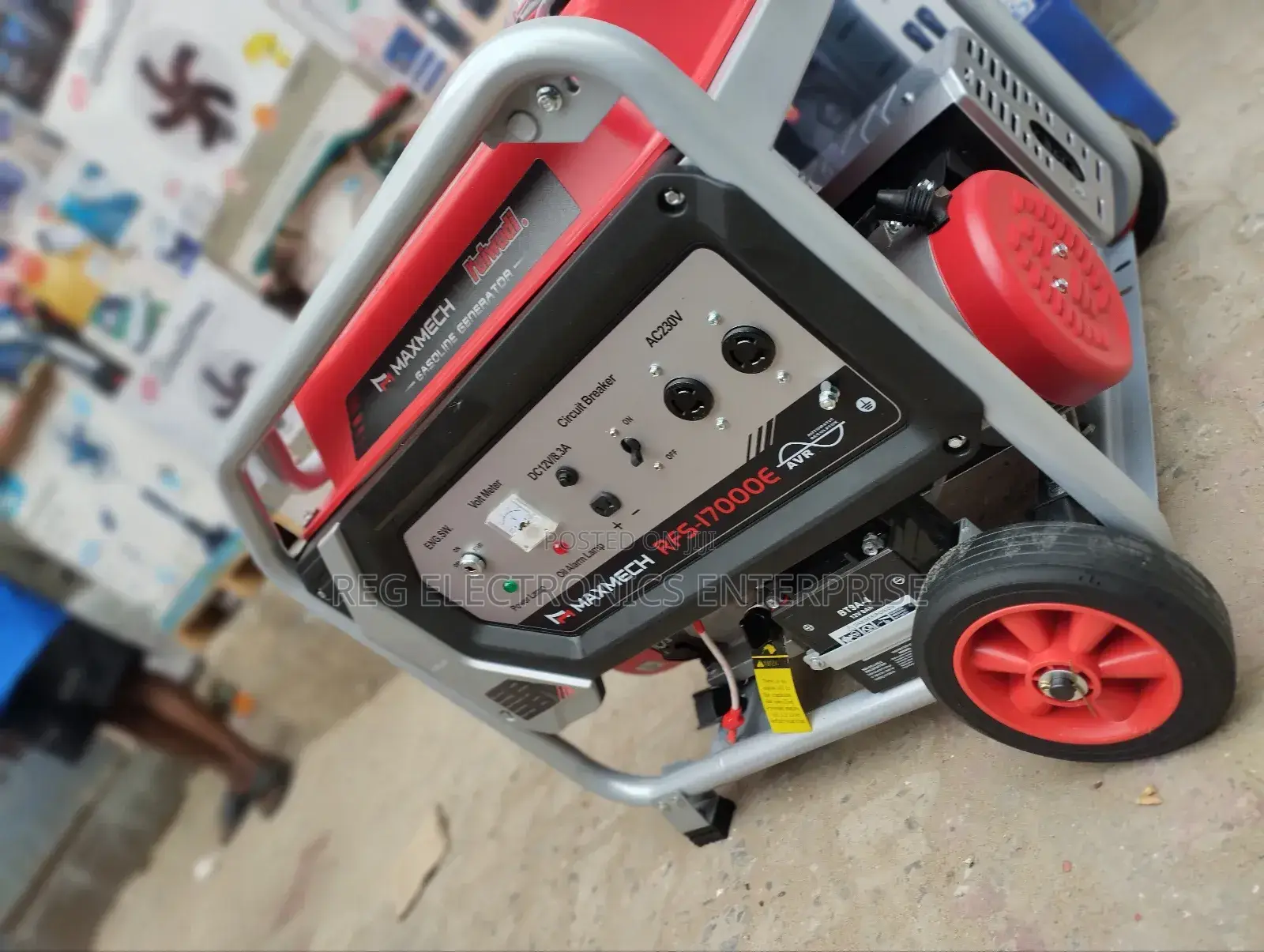 Maxmech 15kva Petrol