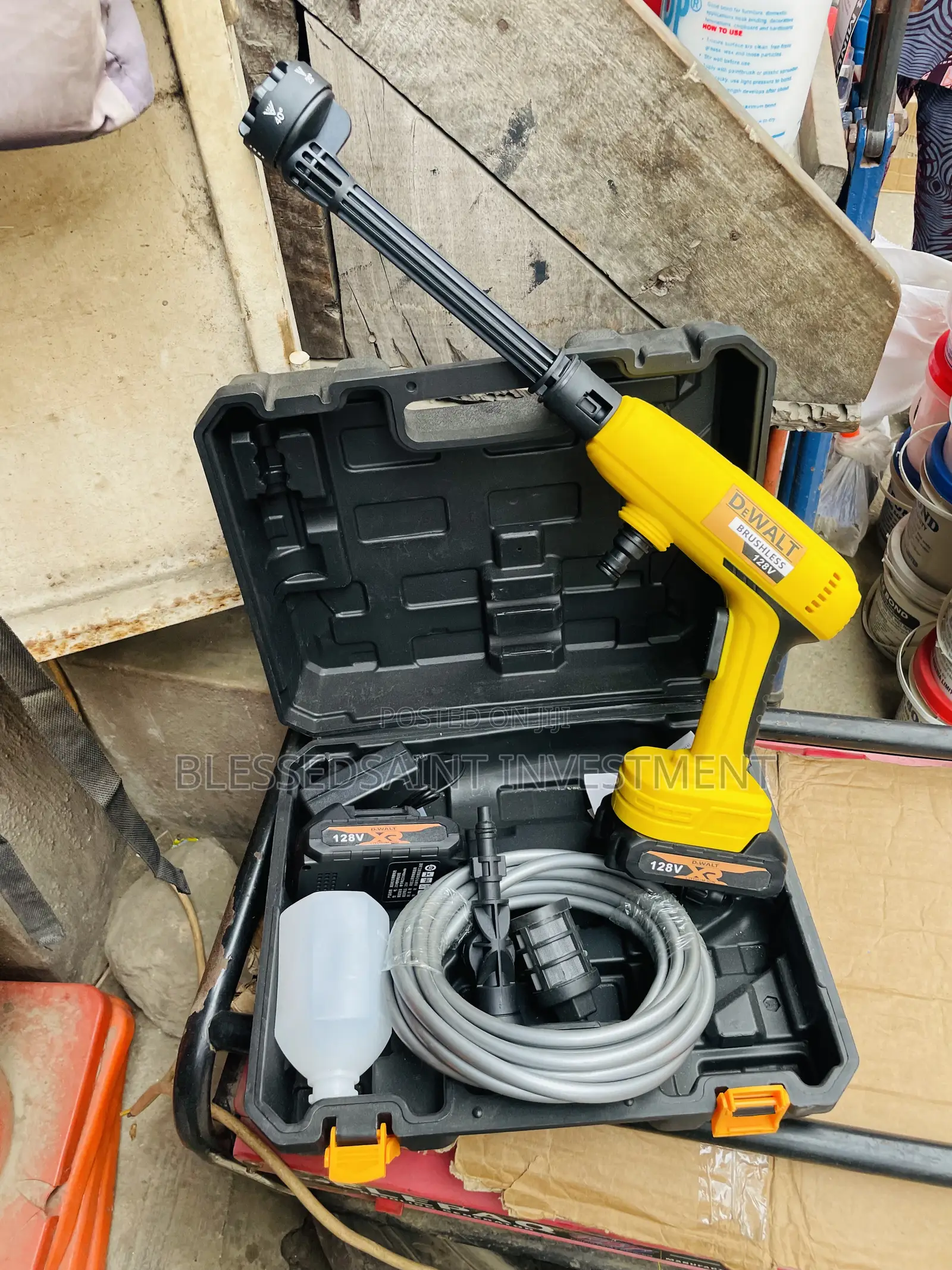 Dewalt Battery Pressure Washer 128v