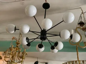 White Led Drop Chandelier Light